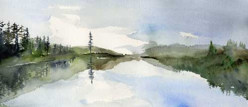 Click painting to link to Heron Dance web page